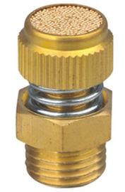 El SD mecanografía la velocidad neumática de cobre amarillo de los componentes ajustable con el silenciador/el silenciador de la primavera
